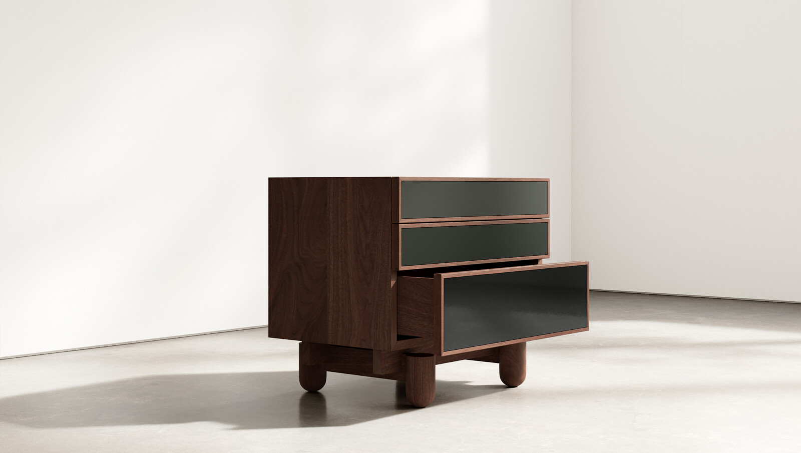 Artisan Furniture Solid Wood Luca Bedside main image 1